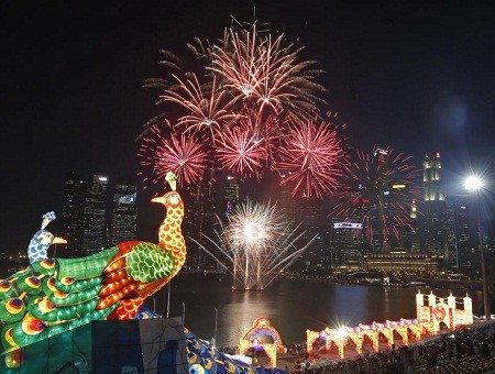 Asian countries welcome Lunar New Year - ảnh 1